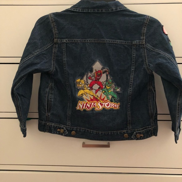 Disney Other - Disney Power Rangers Jean Jacket